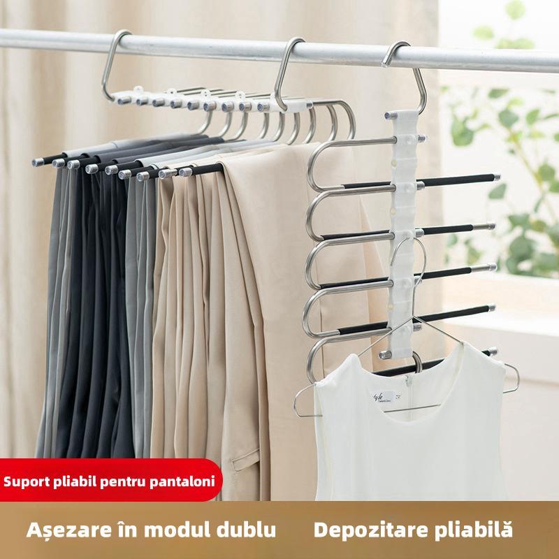 Suport pliabil pentru pantaloni (Cumpără 2, primești 1 gratis!)